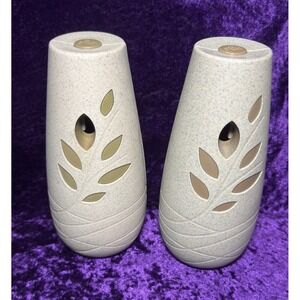 Set Of 2 Glade Automatic Air Freshener Spray Dispenser Holder Stone Tan Leaf